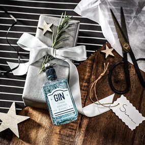 HANG ON üveg karácsonyfadísz, gin üveg 11cm