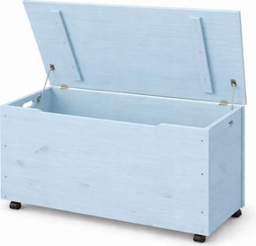 Tároló Doboz Fa Tároló Doboz Kerekekkel 90x48