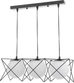 Dar Lighting modern függeszték dreyson fehér matt fekete dardre0322