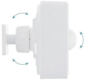 Eglo 33236 - Kültéri mozgásérzékelő CONNECT SENSOR 3xAA 12 m fehér IP44