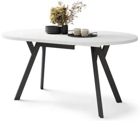 ARTUR étkezőasztal fehér/fekete