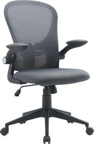 Szürke kárpitozott irodai szék Kempton – Yes Everyday