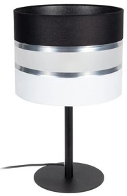 Belis Asztali lámpa CORAL 1xE27/60W/230V fekete/fehér BE0695