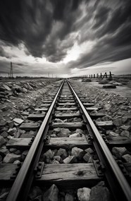 Poszter 53x81cm Utazás az ismeretlenbe