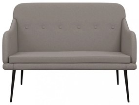 vidaXL tópszínű szövet pad 110 x 76 x 80 cm