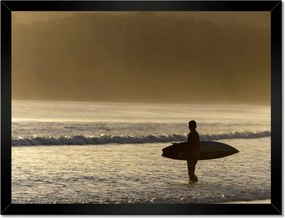 Poszterek keretben 40x30 Szörfös playa venao