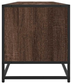 barna tölgy színű szerelt fa TV-szekrény 180,5 x 40 x 46 cm