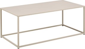 Szürke acél dohányzóasztal 50x100 cm Seaford – Actona