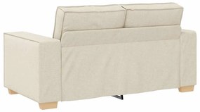 kétszemélyes vászon kanapé 120 cm