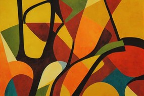 Művészeti fotózás Colors in abstract painting, Jasmin Merdan, (40 x 26.7 cm)