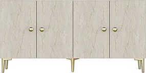 Simple 180 - White, Travertine