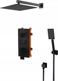 Süllyesztett Kijelző Szett Matt Fekete