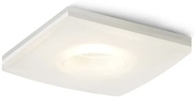 RENDL R10418 KAY LED mennyezeti lámpa, dekoratív szatén üveg
