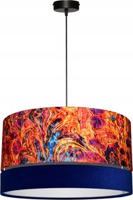 Mennyezeti Lámpa Túlnyúló Csillár Lámpabúra E27 40/22 cm Láva Panca Velúr