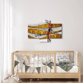 Absztrakt kép (90x60 cm)