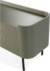 Zöld TV-állvány 180x55x40 cm Willa – MOME