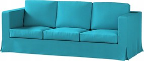 Dekoria Karlanda 3 személyes kinyitható kanapé huzat Ikea kék