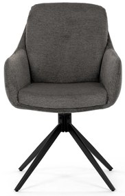 Étkezőszék-készlet visszahúzható mechanizmussalDCH-P3174 GREY2, 2 db