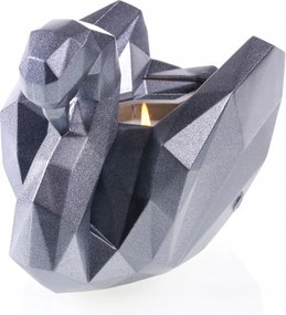 Dekoratív gyertyatartó 3D hattyú gyertya alá