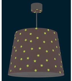 Dalber 82212S - Gyermekcsillár STAR LIGHT 1xE27/60W/230V rózsaszín