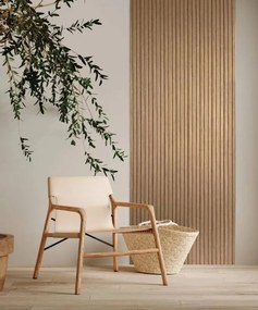 LAMELIO OLMO Aranytölgy lamella falpanel 270 × 12,2 cm