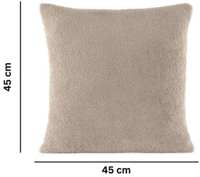 Mikroplüss díszpárna 45x45 cm Cocoon – Tiseco Home Studio