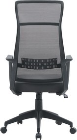 Szürke kárpitozott irodai szék Hoboken – Yes Everyday