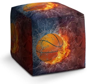 Cube zsámoly kosárlabda labda, barna / fekete