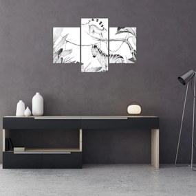 Kép - Akvarell dzsungel (90x60 cm)
