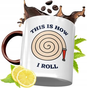 Bordó Bögre Tűzoltónak Születésnapi Ajándék fényképes nyomattal