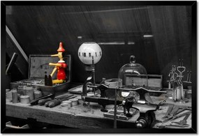 Poszterek keretben 60x40 Pinokkió