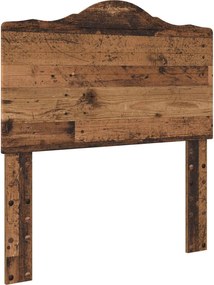 vidaXL Fejtámla Öreg fa 90 cm Faanyag