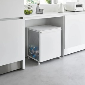 Fehér fém szelektív szemetes Tower – YAMAZAKI