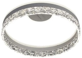 LED Dimmelhető felületre szerelhető csillár LED/86W/230V 3000-6500K fehér + távirányítás