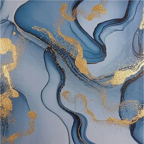 Fotótapéta Flizelina Nappali és Hálószoba Irodába Kék hullámok 250x250