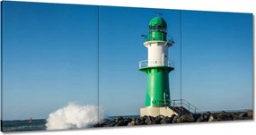 Vászonkép 180x90 Világítótorony Tenger