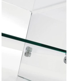 Üveg dohányzóasztal 55x110 cm Burano – Kave Home