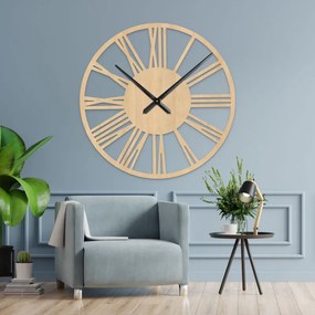 Elegáns nagyméretű római falióra, 80 cm | RONI