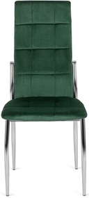 Zöld Bársony Étkezőszék. MOLLY