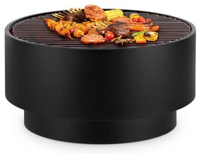 Blumfeldt Pompeji, tűzrakóhely és grill, Ø60cm, acél