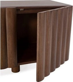 Barna mangófa TV-állvány 160x55x40 cm Tamira – MOME