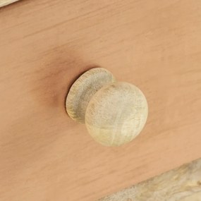 tömör mangófa TV-szekrény 110 x 30 x 45 cm