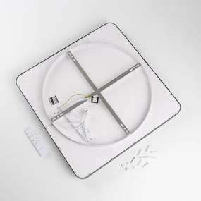 Brilagi - LED dimmelhető mennyezeti lámpatest FALCON II LED/125W/230V 60x60 cm fekete +DO