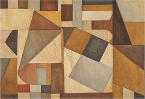 Fotótapéta Flizelin Fal a hálószobába Geometrikus absztrakt 152x104