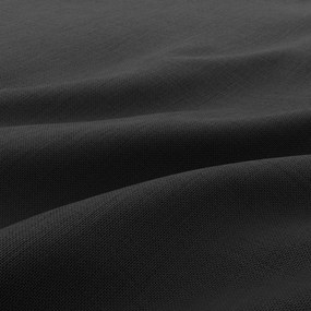 Caspe ágy, fejtámlával, szövet, 90 x 200, fekete