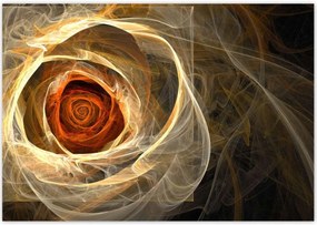 Poszterek 100x70 Fraktál rózsa
