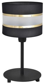 Helam Asztali lámpa HELEN 1xE27/60W/230V fekete/arany HE1212