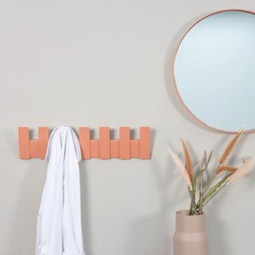 Lazacszínű fém fali fogas Angle – Spinder Design