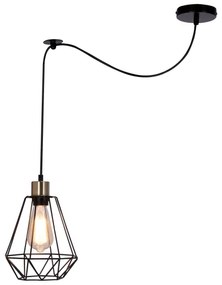 Csillár zsinóron PRIMO 1xE27/60W/230V pók