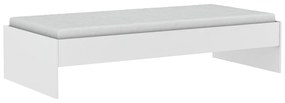 Zondo Egyszemélyes ágy 90 cm Trinny (fehér). 1015399